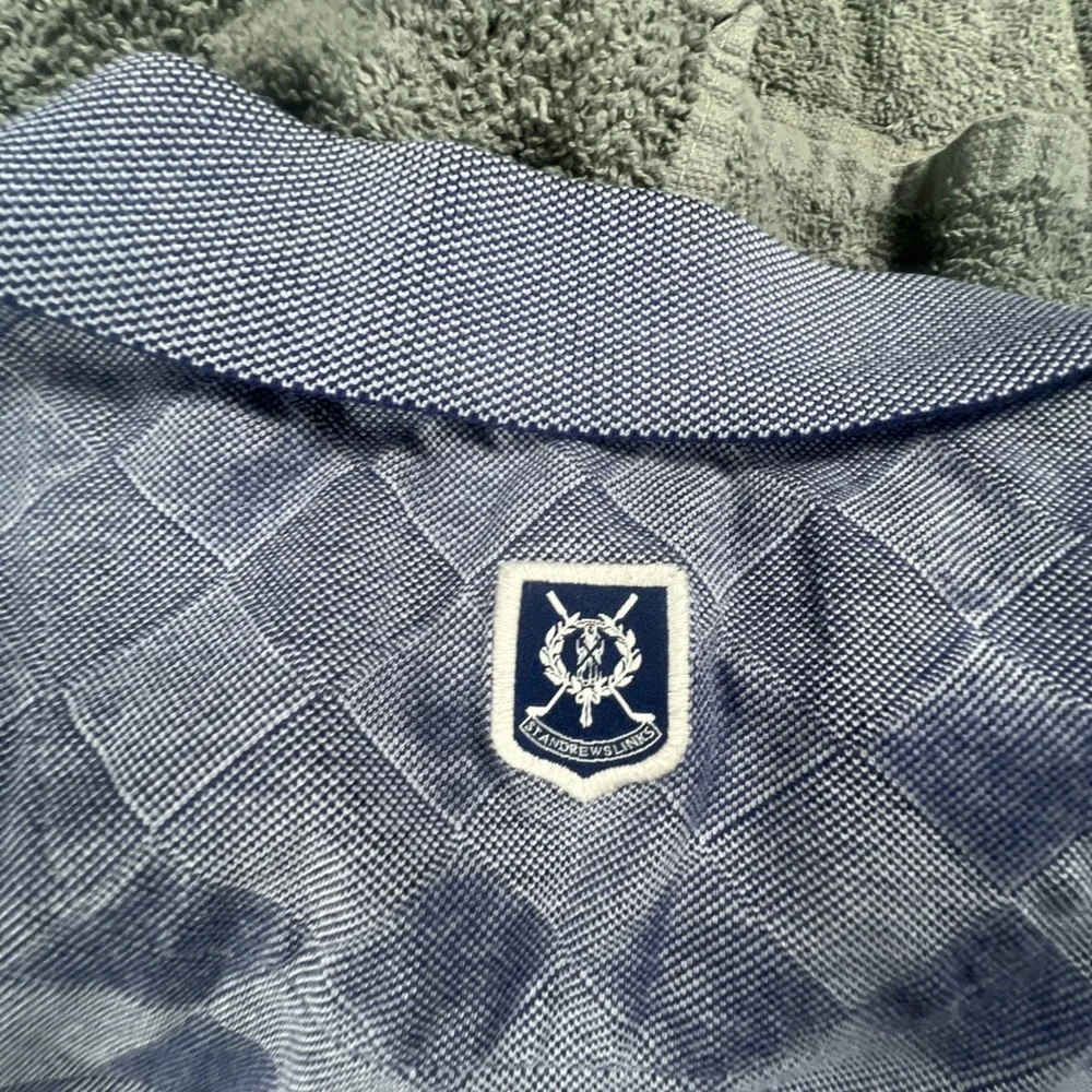 St. Andrews Links : Brooks Brothers‎ : Polo Golf Shirt : Mens Size L : Cotton
